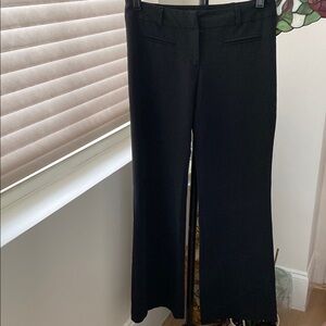 Classic Black Trousers with Bootcut Style Size S